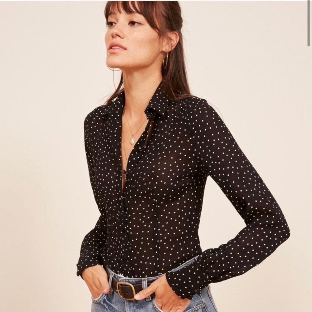 Reformation Melany Blouse